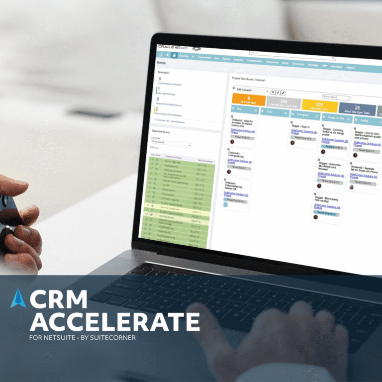 By using NetSuite's CRM features, the company can create a more efficient and productive work environment.