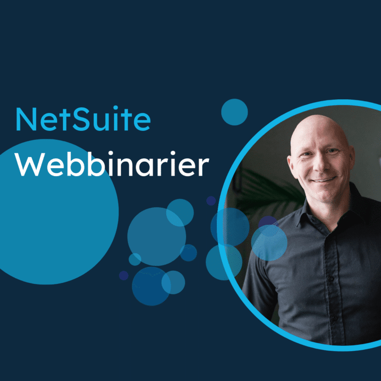 SuiteCorner startar hösten med kostnadsfria NetSuite-webbinarier. Upptäck CRM, Event Success och varför NetSuite är det självklara affärssystemet.
