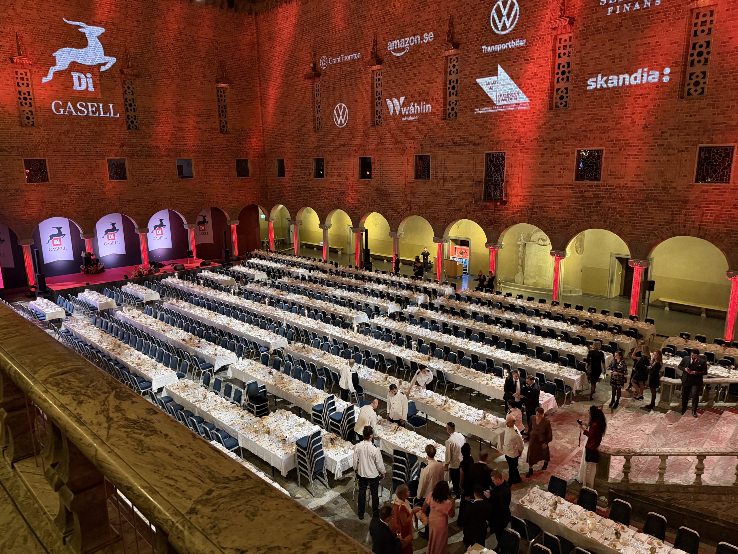 Kvällen bjöd på en fantastisk middag, fina samtal och möjlighet att umgås med inspirerande entreprenörer från hela landet.