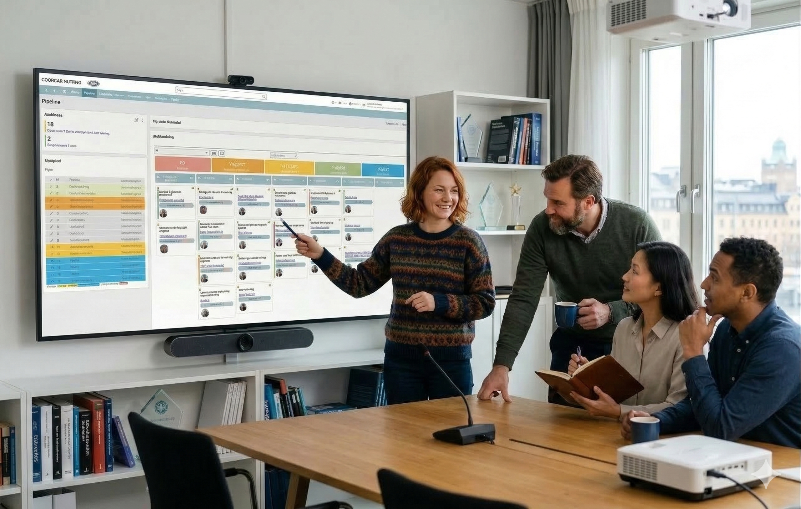 Kanban boards i NetSuite som visar arbetsflöden, uppgifter och status för effektivare projekt- och processhantering.