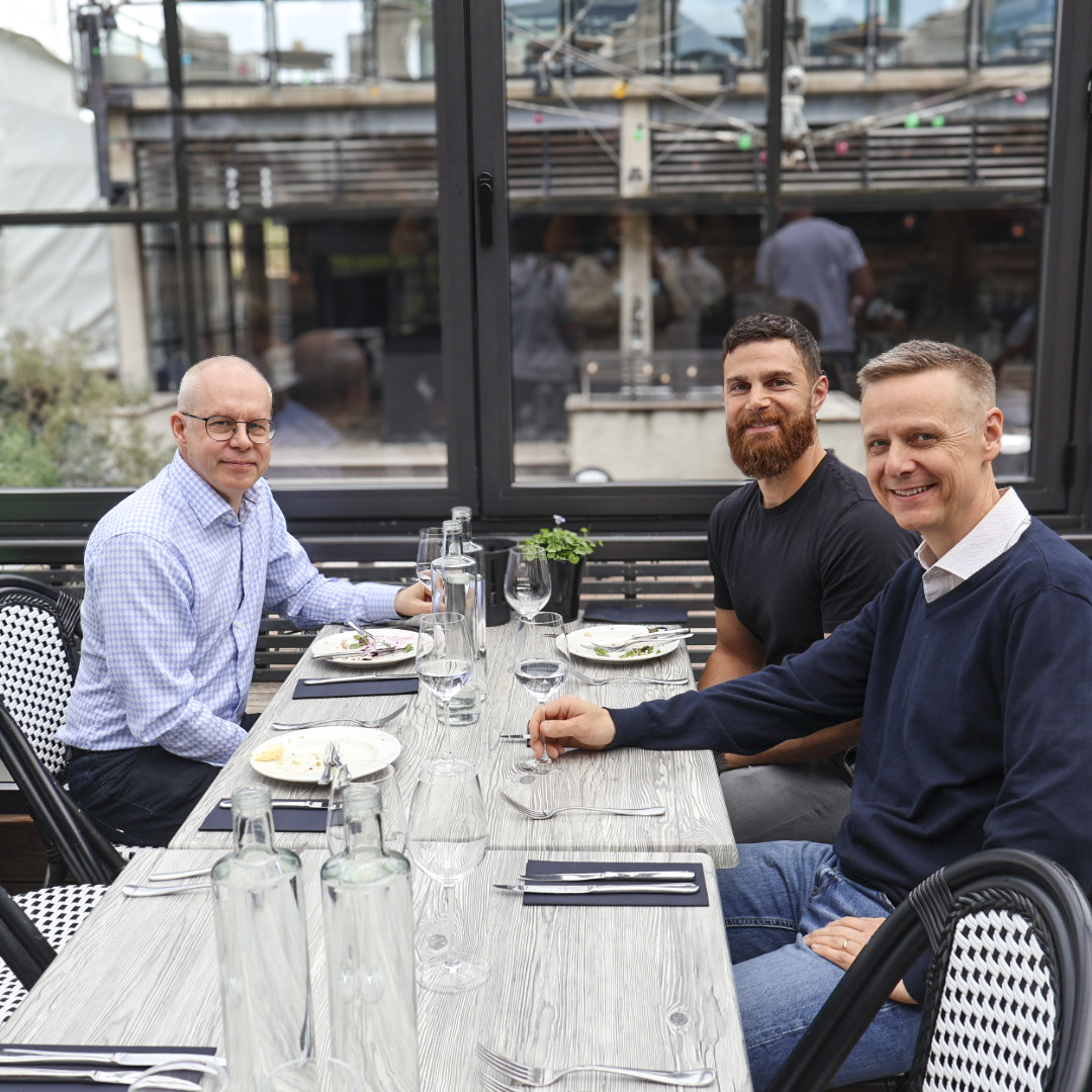 SuiteCorner medarbetare lunch uteservering Tylösand Hotel Halmstad.