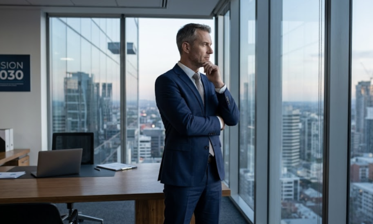 Företagsledare analyserar affärsprocesser och överväger vad ett ERP-system är och hur det kan samla företagets ekonomi, lager och försäljning i ett system